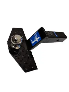 Hitch Step – 4” Drop | 2” Ball | Black Plate