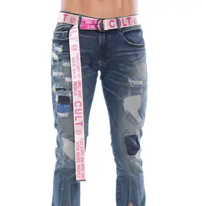 CULT BELT IN WINTER WHITE