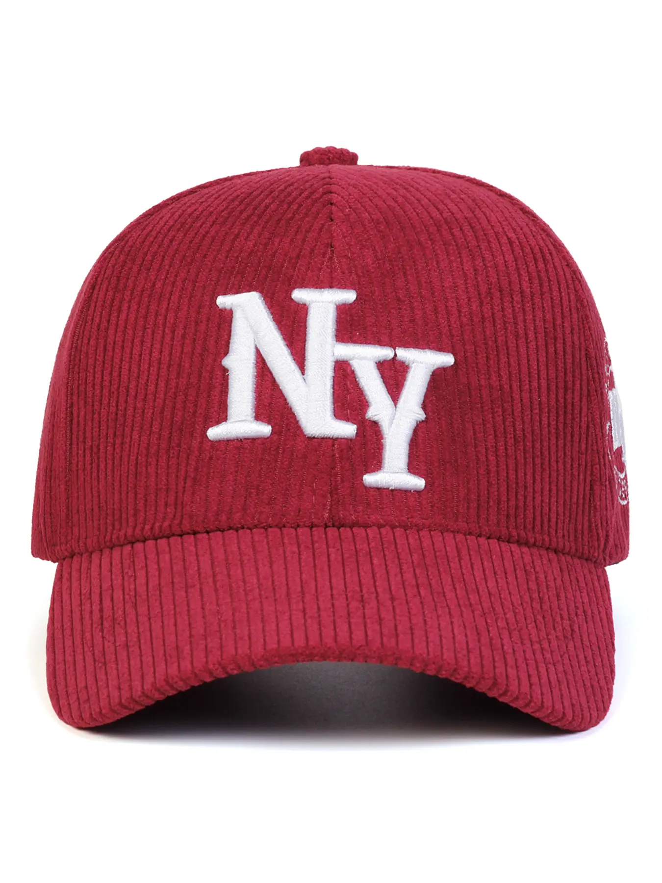 Unisex Corduroy Ny, Baseball Cap Adjustable Snapback Cap, Outdoor Sun Protection Hat, Casual Woven Fabric, Travel Hats, Casual Trendy Hat for Spring & Fall Travel