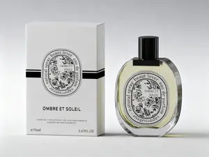 Ombre et Soleil Neutral Perfume 50ml Fresh Green Floral Note Aroma: Bitter Orange Leaf, Rose, Black Hawthorn Leaf, Black Hawthorn Flower. Delicate and elegant with long-lasting fragrance. Confident, bold and charming Luxurious gift perfume