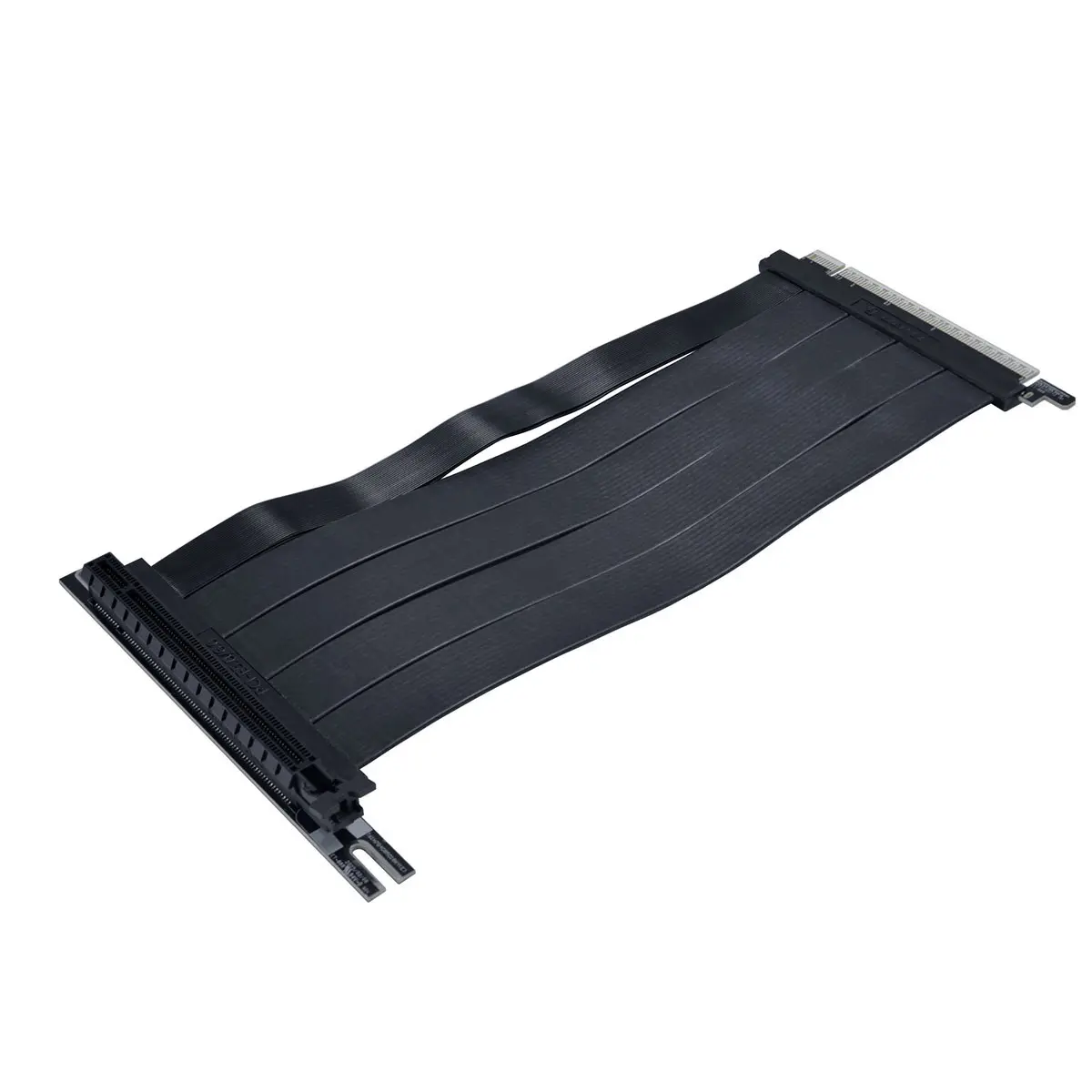 Lian-Li PCI-e 5.0 x16 Riser Cable - 7.87" Length, Black, for x16 Slot