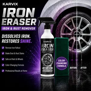 Iron Eraser Iron & Rust Remover Spray For Cars Brake Dust Iron Remover Fast Rust Removal Cleaner Safe For Paint & Wheels 300ml Iron Eraser Iron And Rust Remover Spray Iron Eraser For Rust Removal Brake Dust Iron Remover For Cars 300ml
