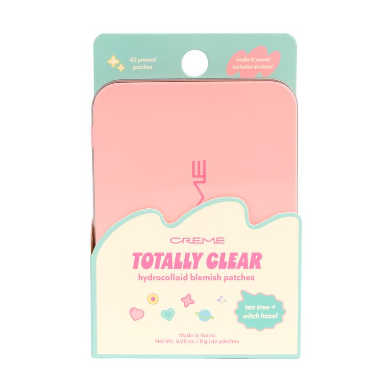 The Creme Shop Totally Clear Blemish Patches with Tin Case