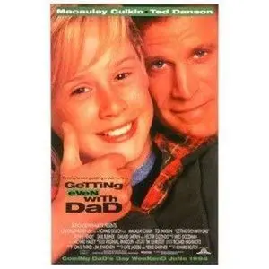 Getting Even With Dad - 27"x40" Original Movie Poster One Sheet Macaulay Culkin Ted Danson 1994