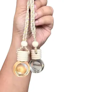 Car Air Freshener Diffuser Long-lasting Scent Small 10ml Eco-friendly Phthalate-free Fragrances Reusable Diffuser Safe Non-Toxic