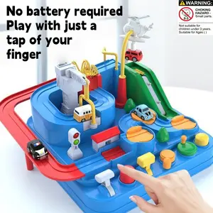 Inertia Track Car Toy, Educational Early Learning, Cute Smooth Colors, Sensory Training, Suitable for 3-12 Years, Christmas Gift