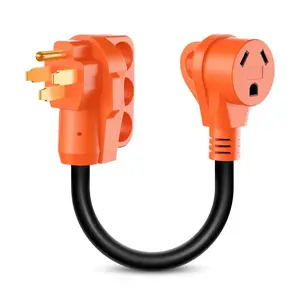 Nilight 50Amp to 30Amp RV Plug Adapter