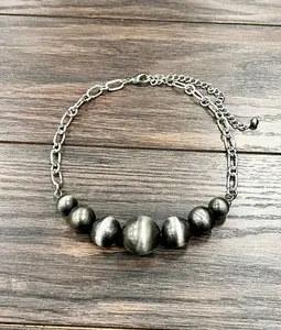 15" Alpha Chunky Choker Necklace