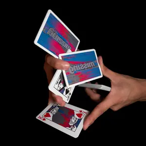Animated Analog Blink Playing Cards by Missing - Cardistry