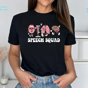 Speech Squad T-Shirt, Therapy Gifts, Speech Pathologist Sweatshirt, Gift For Her