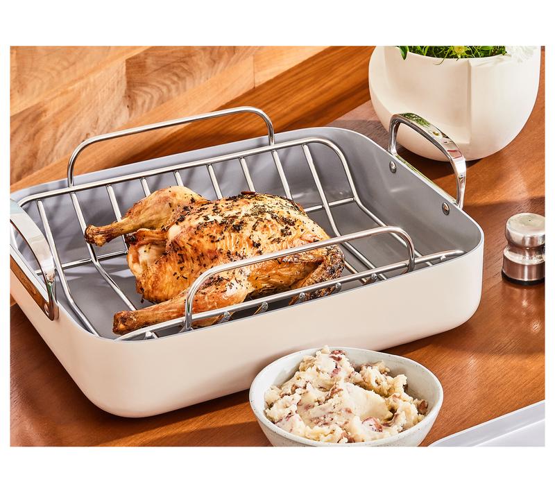 Caraway Roasting Pan with Rack