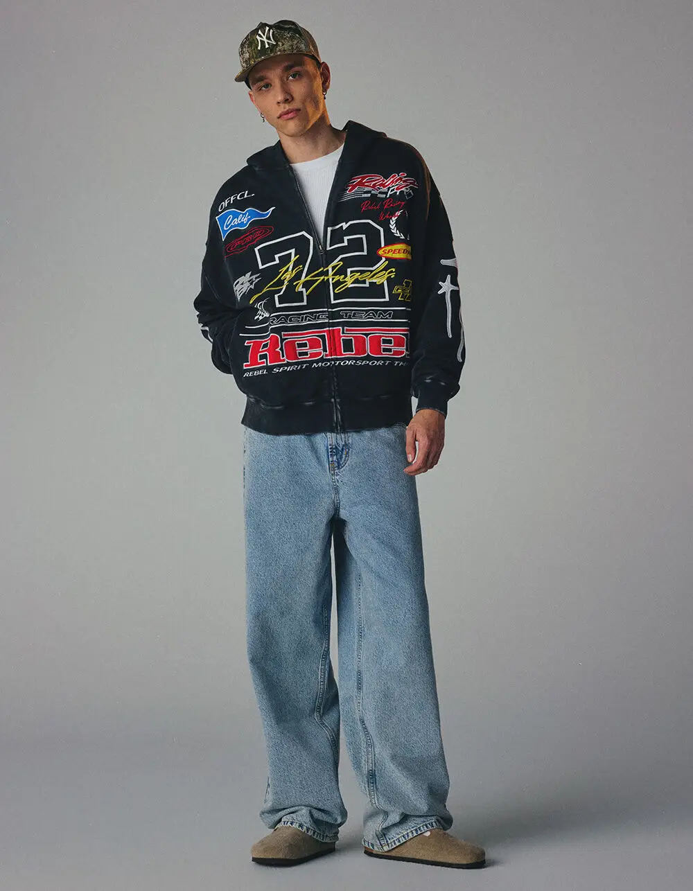 RSQ Mens Extra Baggy Jeans