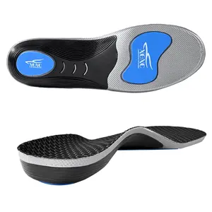 XGXC Military Grade Footwear Insoles, 240+lbs Weight Capacity, High Arch Support Cushion Inserts, Relieve Heel & Arch Pain, Fit for Military Training, Work Boots, Daily Long-Time Walking