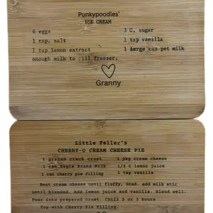 Family Recipe Boards