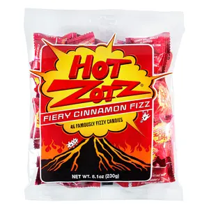 Hot Zotz, Fiery Cinnamon Fizz, 8.1 Ounce (Pack of 46 Pieces) hard candy  Snack