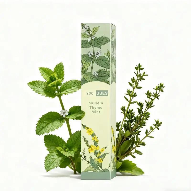 100% Natural Herbal Sleep Inhaler Strawberry Pineapple Mint & Other Flavors Portable 900 Uses Relaxes Body Mind Supports Easy Breathing