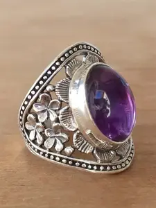 1 PC Glamorous Faux Moonstone Ring For Women For Valentine's Day Gift Wedding Engagement Anniversary Party Jewelry