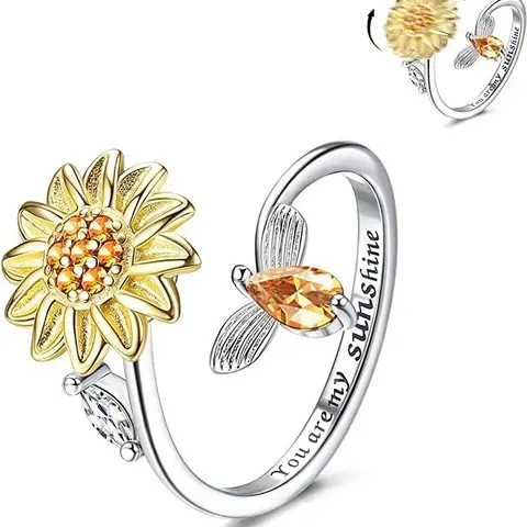 Worry Ring  Spinner Worry Rings-Fidget Ringsfidget ring spinner ring