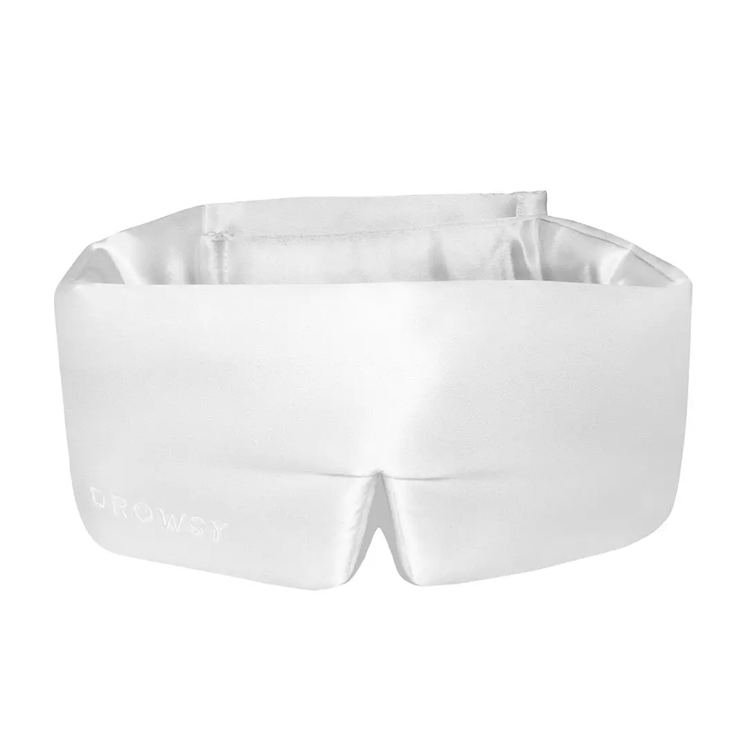 Drowsy Sleep Co Silk Eye Mask - Akoya Pearl