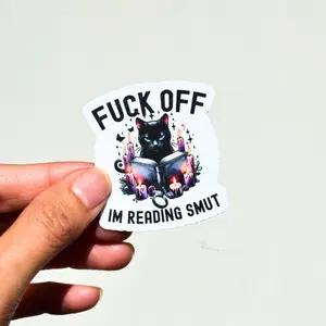 Dark Romance Reader Kindle Sticker - Bookish Stickers waterproof vinyl