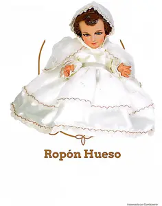Vestidito Beige. Outfit for Baby Jesus