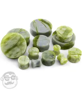 Serpentine Stone Plugs