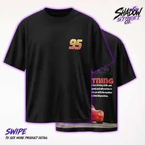 Retro Two Side Cars Movie T-Shirt, Mcqueen and Mater Retro Vintage Unisex Graphic Tee - Top Trendy Y2K Classic Streetwear Unisex For Fans