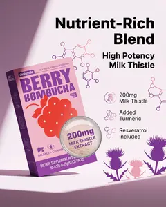 【Onismile】 Composite Berry Flavor Kombucha Contains Three Layers of Natural Liver-Protecting Ingredients. Essential for Drinking Alcohol, Staying Up Late and Social Events. Helps Reduce the Burden on the Liver.PDC