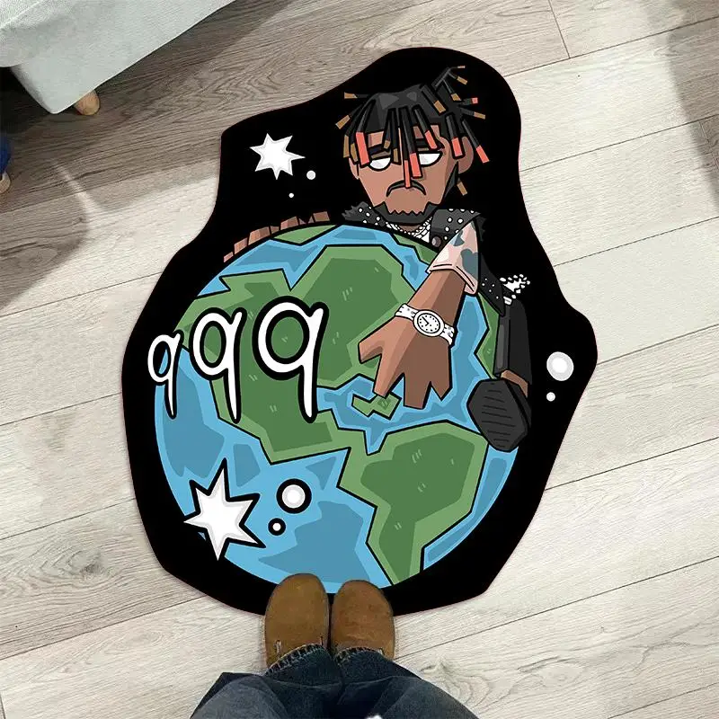 Creative Cartoon Pattern Floor Mat, 1 Count Home Decorative Carpet, Decorative Area Rug for Home Living Room Bedroom, Household Decorative Rug, Home D