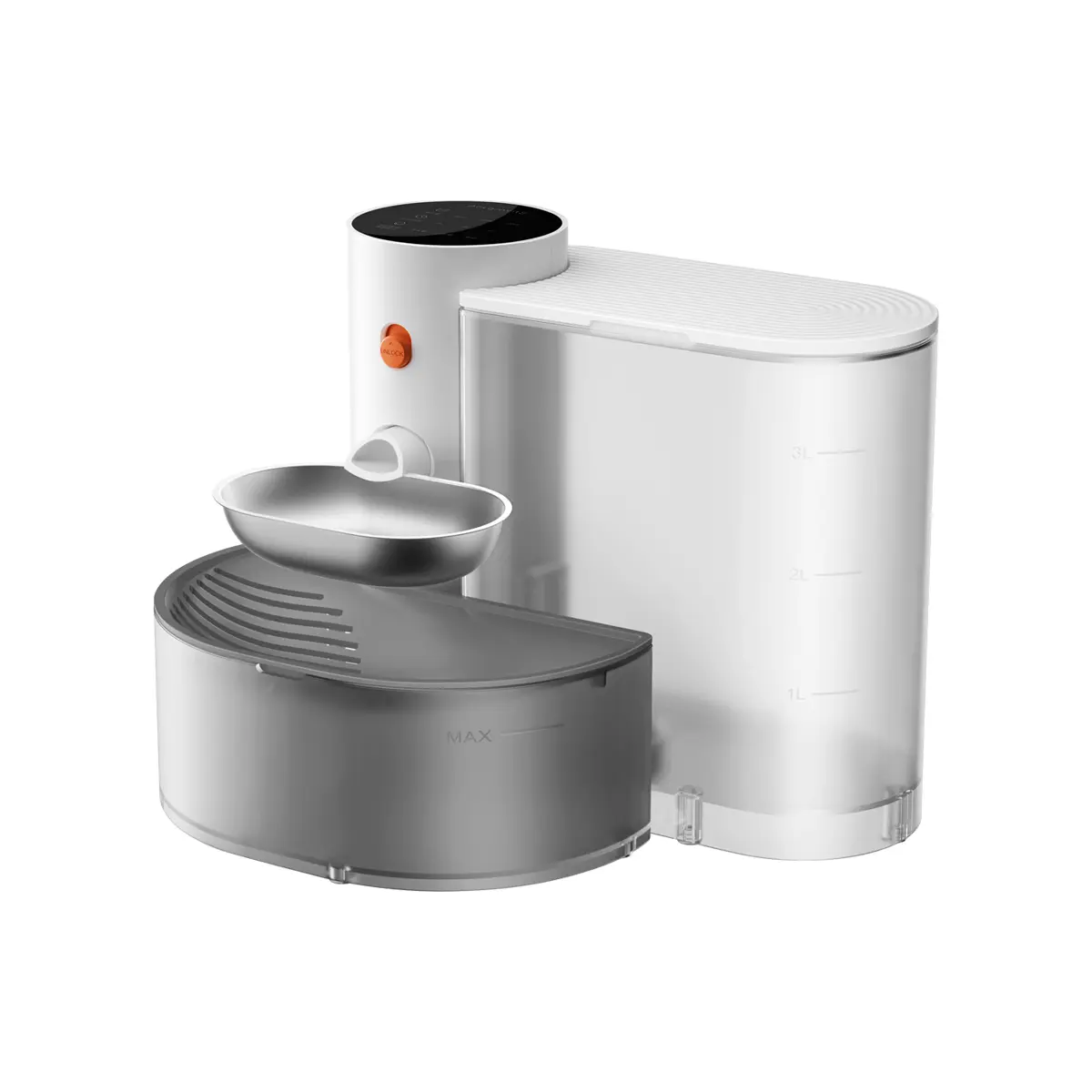 Water fountain with Stainless Bowl