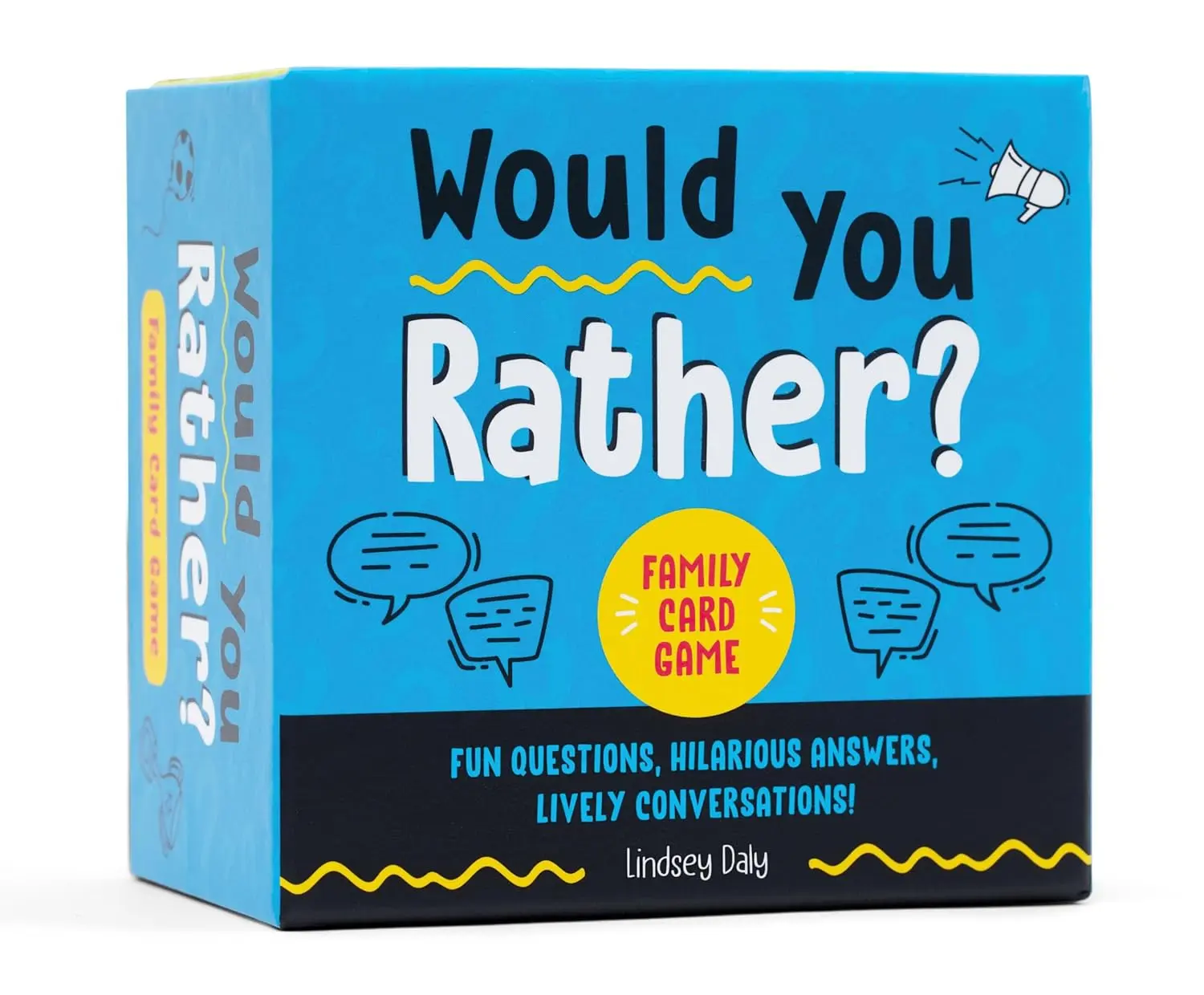 Would You Rather? Family Tabletop Card Game for Kids - Fun Questions, Hilarious Answers, Lively Conversations, Camping Activity Book for Parents & Grandparents, Perfect Gift Family Tabletop Games