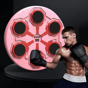 Music Boxing Target,Home Wall Target,15 Speeds,Boxing Trainer,Interactive Rhythm Boxing Machine,Suitable for The Whole Family