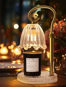NeatGlow Candle Warmer Lamp with Timer - Electric Candle Wax Melt Warmer with Adjustable Height and Dimmer for Scented Candle Wax, Home Fragrance Décor and House Warming Birthday Gifts for Women Mom