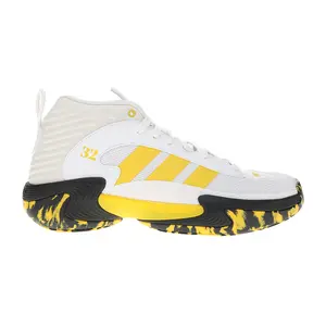 adidas Mens Exhibit 2 Mid Basketball Sneakers Shoes - White
