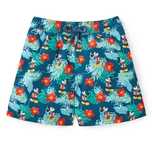 Disney Store Mickey Mouse Tropical Swim Trunks for Men