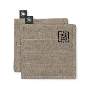 Rosendahl RÅ Pot Holder, One Size, Dark Grey, H: 8.7", 2 Pcs.
