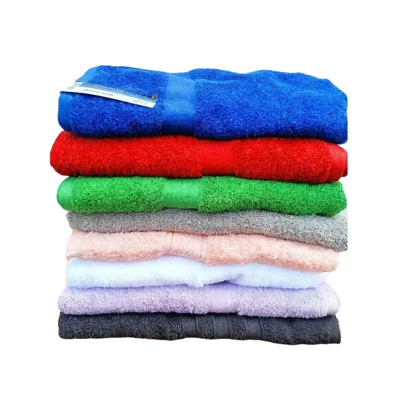 8pcs 100% Cotton Bath Towels - Breathable & Durable, Ideal for Daily Use, Soft & Absorbent, Perfect for Home & Travel
