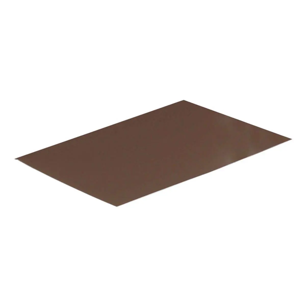 Amerimax Home Products Galvanized Steel Flashing Shingle, 5x8 in Rectangle, 0.018 in Thick, Brown, Multi-Purpose for Sailing Water Sports, Case of 75
