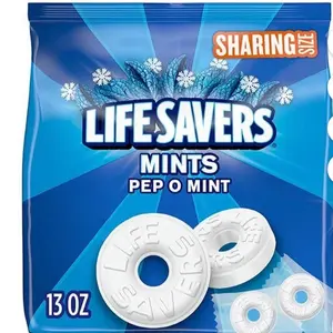 Life Savers Pep-O-Mint Breath Mints Hard Candy, Sharing Size - 13 oz