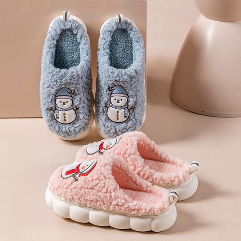 Snowman Slippers