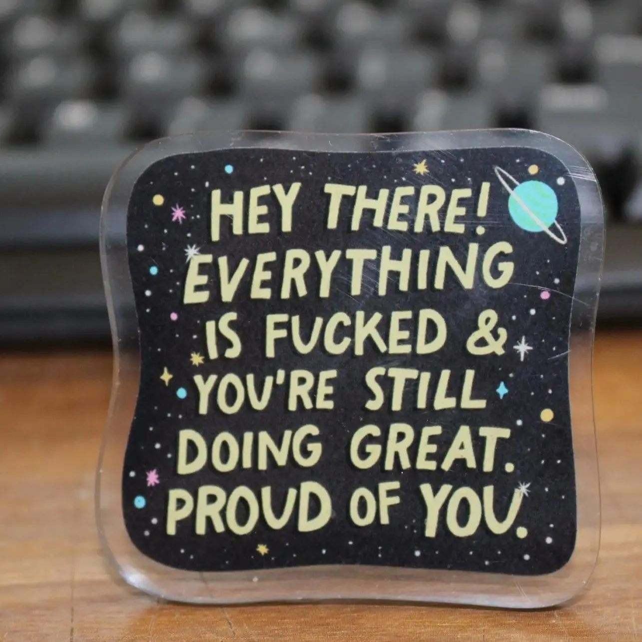 You're Doing Great Inspiration Phone Grip, Phone Holder Grip, Funny, Proud of You, Mental Health Anxiety Motivational Space Accessories for Phone Holder