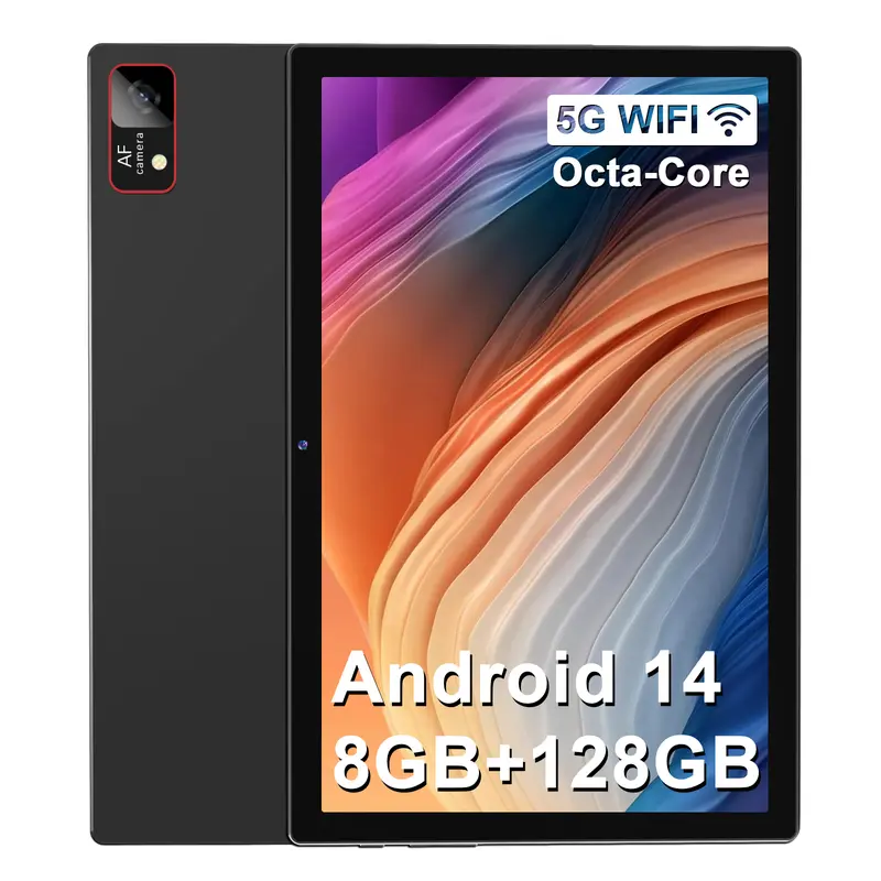 2026 Newest Android 14 Tablet 10.1 Inch Screen, 128GB ROM + 14GB RAM(8+6 Virtual) Storage Tablet Octa-Core Processor, 5G WiFi Tablet with 7000mAh Battery, 1280*800 HD Display Bluetooth/GPS/13MP Camera Tablet on sale internet tablet