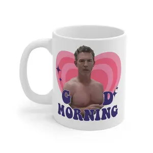 Good Morning Dr. Jack Abbott Mugs, Emergency Doctor Graphic Mugs, Medical Shirt, Primary Care MD Mugs, Dr. Abbott Fan Mugs, Funny Medical Mugs, Gift for Movie Lovers, Ceramic 11Oz Mug
