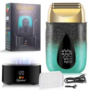 Electric Shaver for Men, Dry and Wet Use Foil Razor, Portable Beard Trimmer Shaver, Portable Men's Head Shaver for Bald Men, Mustache Trimmer, Easy-To-Use Design, Rechargeable Shaver, Cordless Portable Shaver