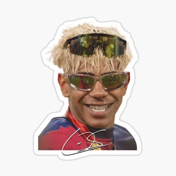 LamineYamal Football Fan Poster Sticker