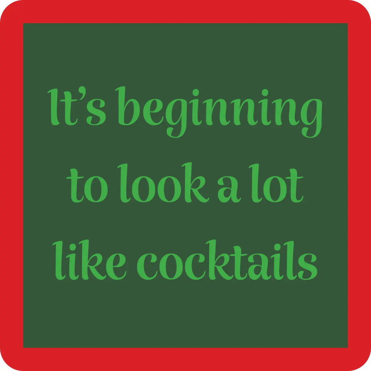 Cocktail Coaster