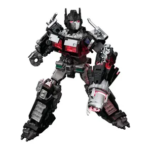 Transformers Classic Class 08 Nemesis Prime Building Blocks Toy, Collectible Robot Model Ornament, Creative Desktop Decoration for Home Office