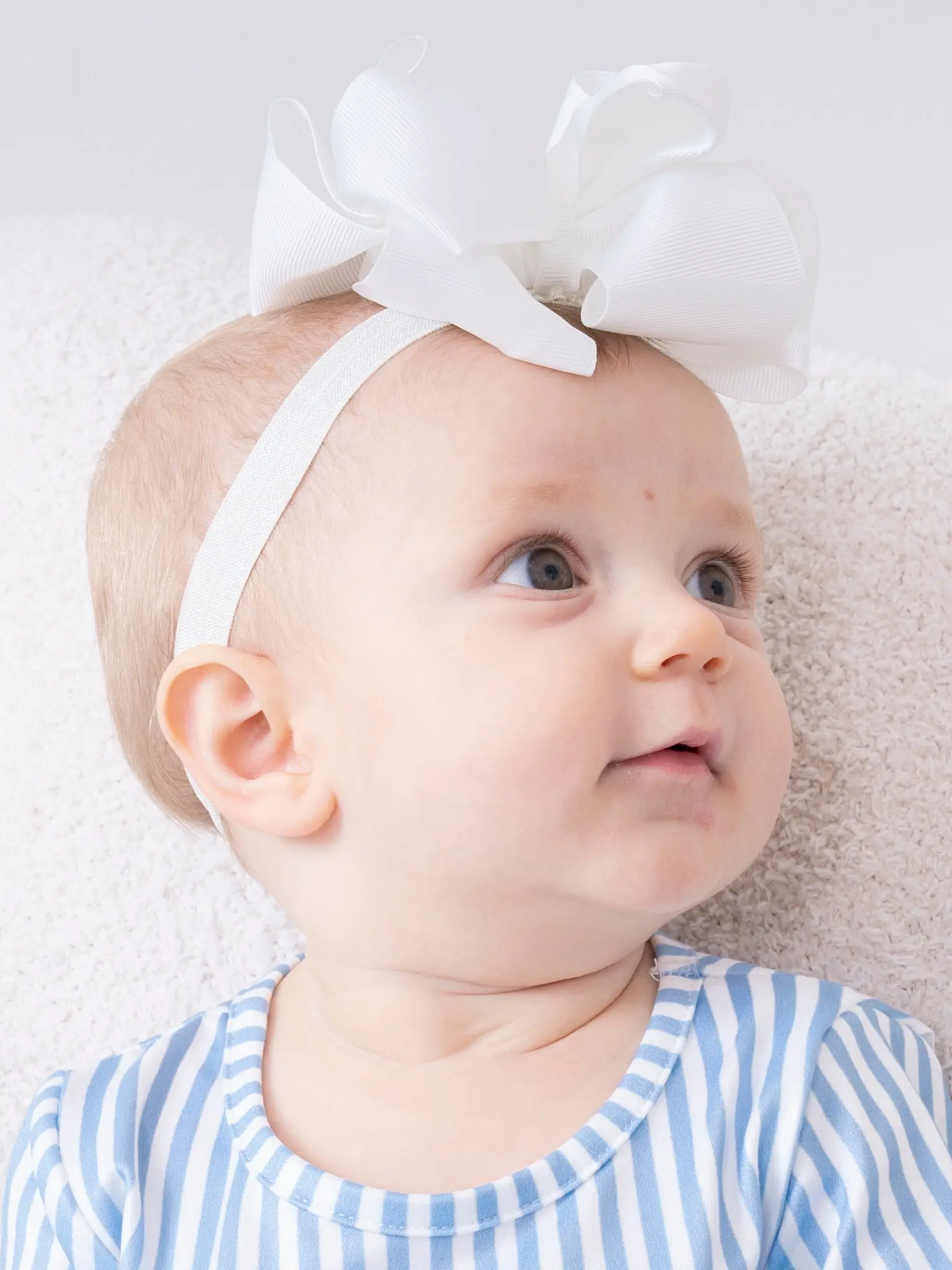 Double Layer Bow Headband 5 Inch - 29 Colors Available