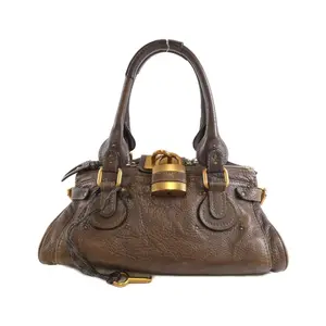 Pre-owned Chloé Calfskin Shoulder Bags Chloe Cow Leather Handbag