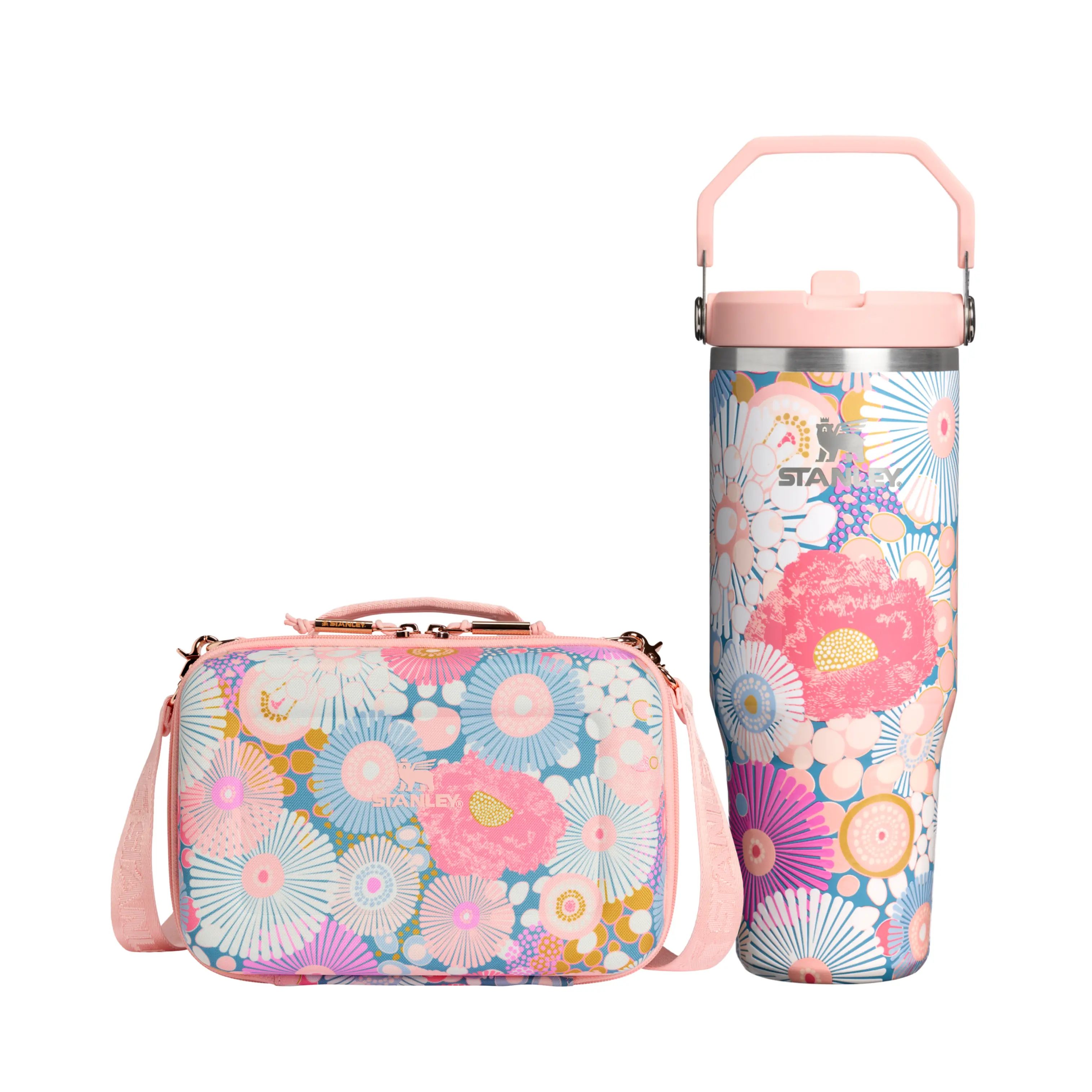 The IceFlow Flip Straw Tumbler | 30 OZ + All Day Mini Lunch Box | 4.2 QT